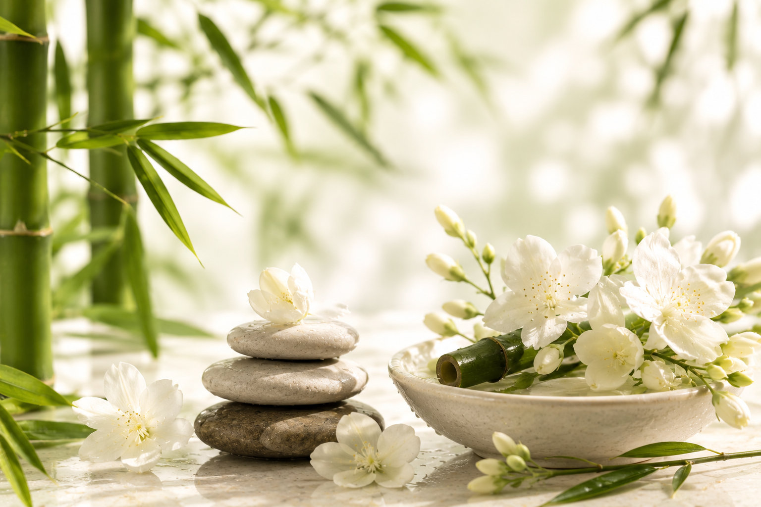 Bambu flowers
